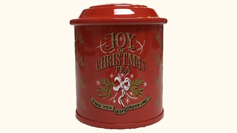 TWGのジョイオブクリスマスティーの紅茶缶