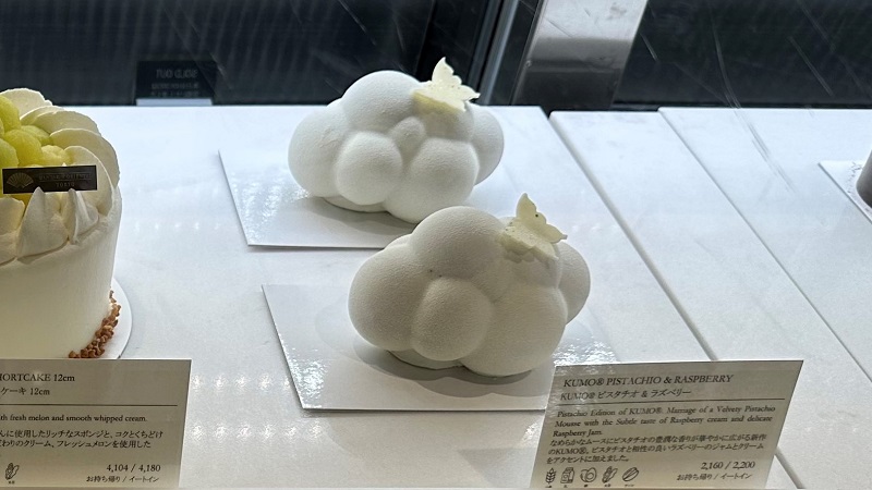 マンダリン オリエンタル 東京 グルメショップのケーキ kumo