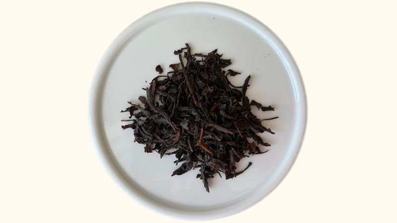 ティーポンドの2021年ニルギリチャムラジ茶園クオリティーシーズンの茶葉